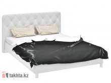 Двуспальная подъемная кровать с мягкой спинкой  Амели