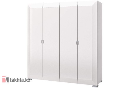 KARAT White Шкаф для одежды, 4-х дверный